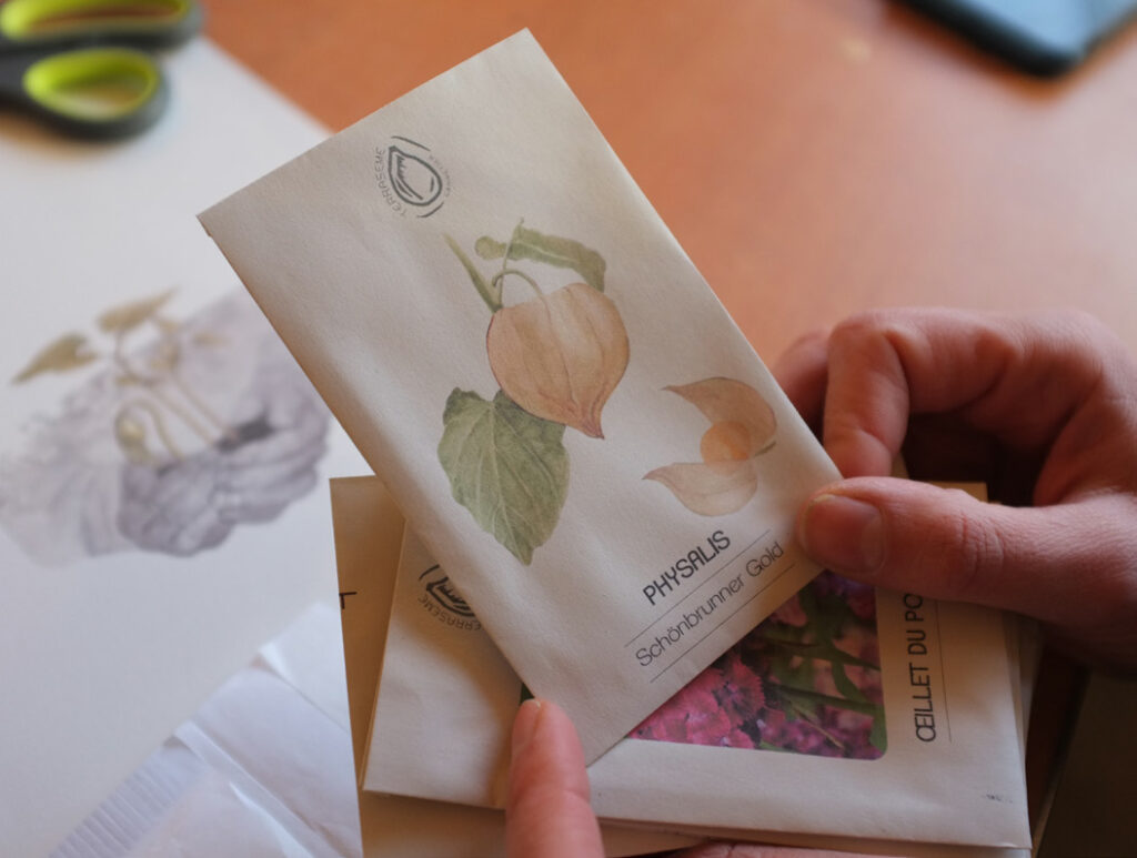 Sachet illustré TerraSeme en main